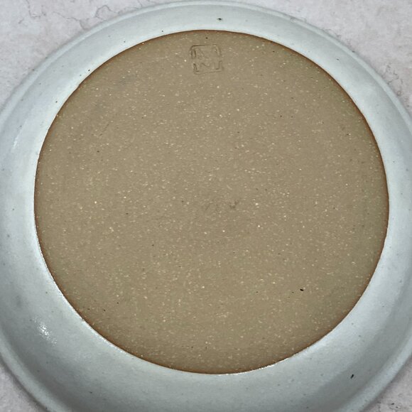 Pottery Bowl Handmade Stoneware Wheel Thrown Hand Painted Signed - Picture 7 of 9